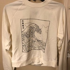 Japanese Great Wave Crewneck